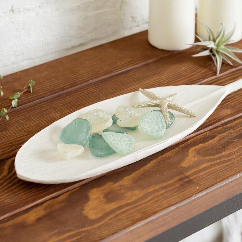 レジンでできたシーグラスのオブジェ 18個入り 置物 フェイクガラス