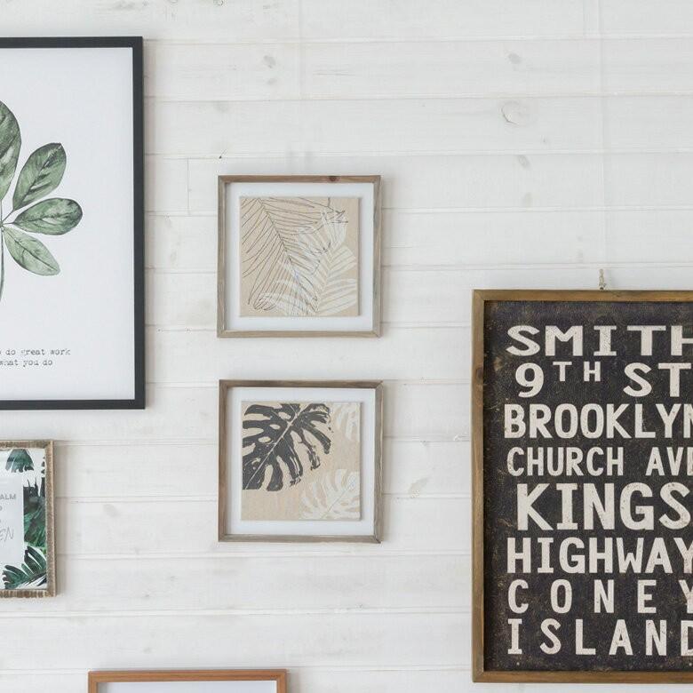 アートパネル リーフパネル ウォールパネル おしゃれ インテリア ナチュラル 西海岸 ハワイ ボタニカル モンステラ リネン 麻 デコレーション 66051 | ELEMENTS（インテリア） | 05