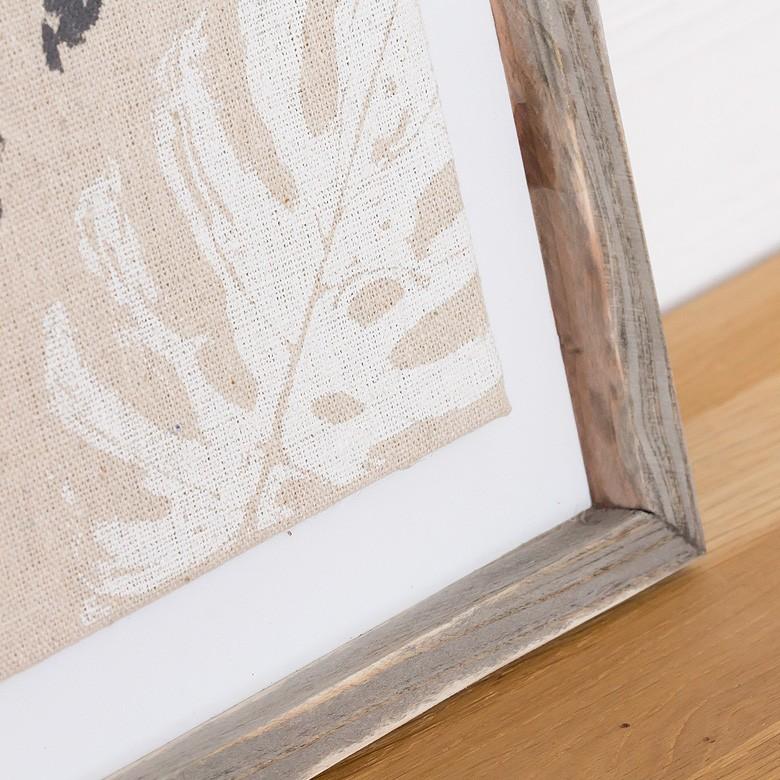 アートパネル リーフパネル ウォールパネル おしゃれ インテリア ナチュラル 西海岸 ハワイ ボタニカル モンステラ リネン 麻 デコレーション 66051 | ELEMENTS（インテリア） | 08