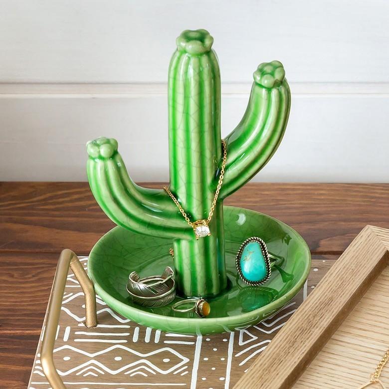 置物 アクセサリー トレー スタンド トレイ ジュエリー グリーン
