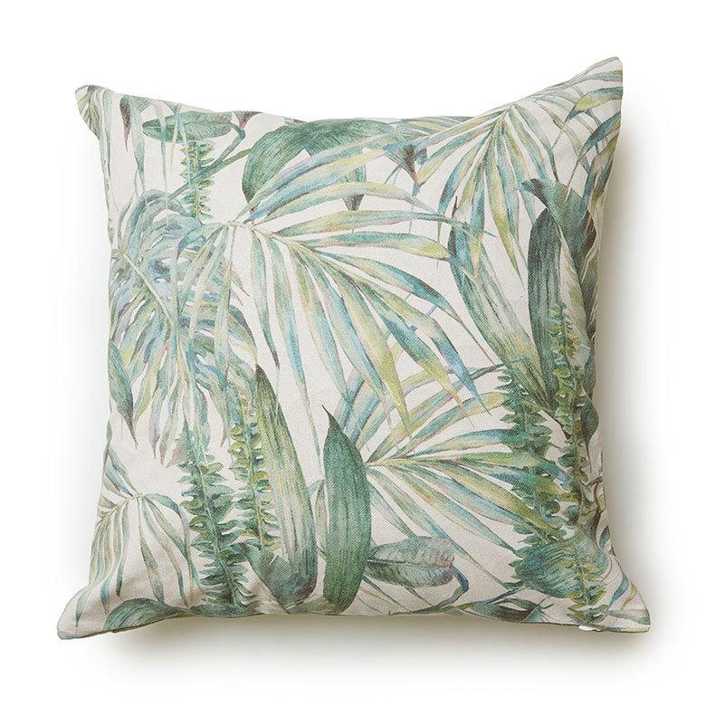 メール便対応 クッション カバー リーフ 柄 洗濯可 洗える ボタニカル おしゃれ  春 夏 秋 冬 トロピカル 西海岸 コースタル ハワイアン リゾート 66200 | ブランド登録なし | 16