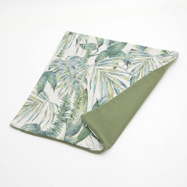 メール便対応 クッション カバー リーフ 柄 洗濯可 洗える ボタニカル おしゃれ  春 夏 秋 冬 トロピカル 西海岸 コースタル ハワイアン リゾート 66200 | ブランド登録なし | 19