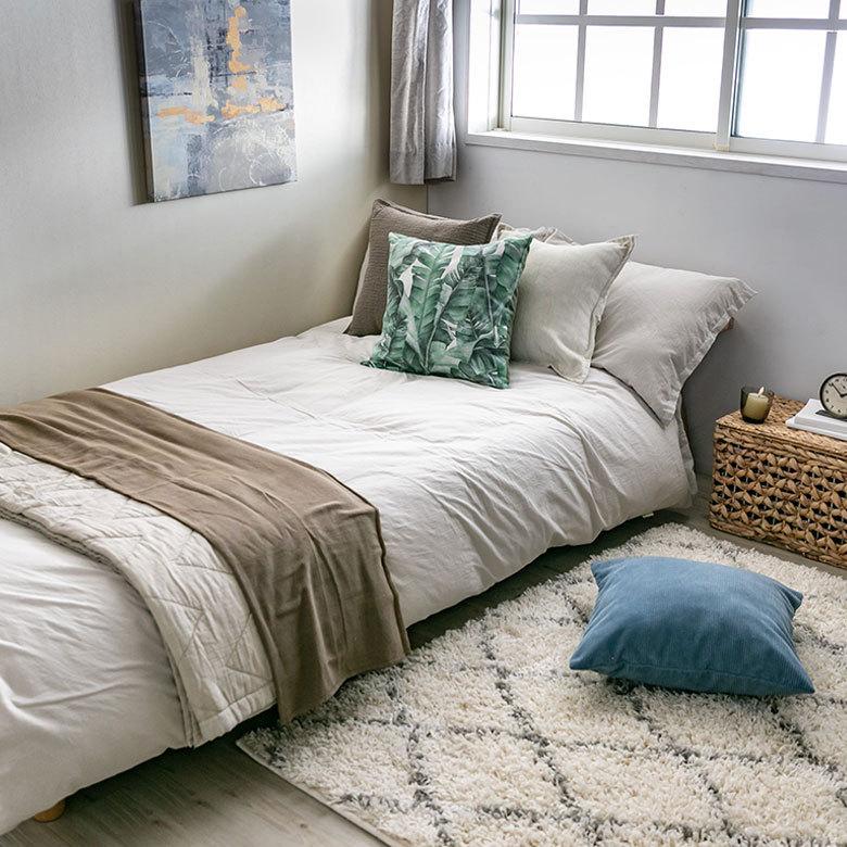 メール便対応 クッション カバー バナナ リーフ 柄 洗濯可 洗える ボタニカル おしゃれ  春 夏 秋 冬 秋 冬 トロピカル 西海岸 ハワイアン リゾート 66201 | ブランド登録なし | 05