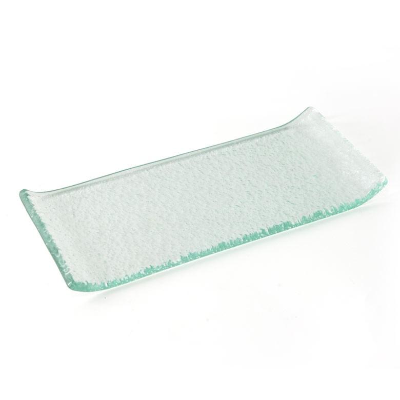 ガラスプレート デコレーショントレイ 長方形 皿 食器 アジアン リゾート 角皿 小皿  キッチン用品 小物入れ 66305 | ブランド登録なし | 10