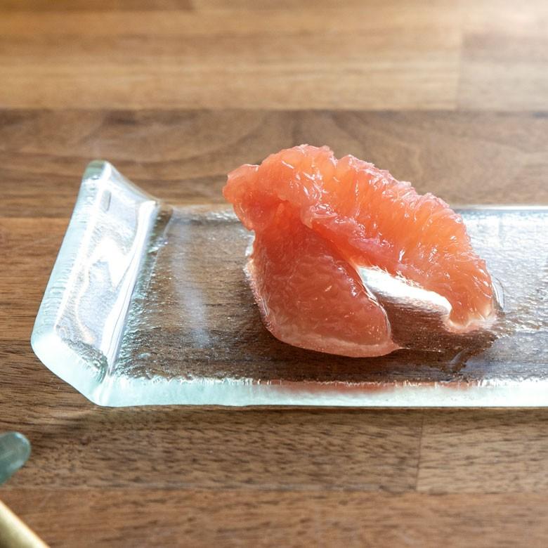 ガラスプレート デコレーショントレイ 長方形 皿 食器 アジアン リゾート 角皿 小皿  キッチン用品 小物入れ 66305 | ブランド登録なし | 08