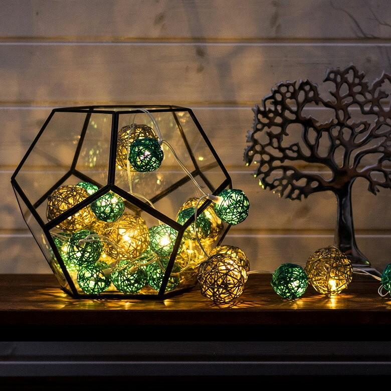 イルミネーション 電池式 LED ストリングライト 3m 30球 ライト 電飾 室内 間接 照明 ディスプレイ インテリア 壁 オーナメント クリスマス 誕生日 器具 66513 | ブランド登録なし | 07