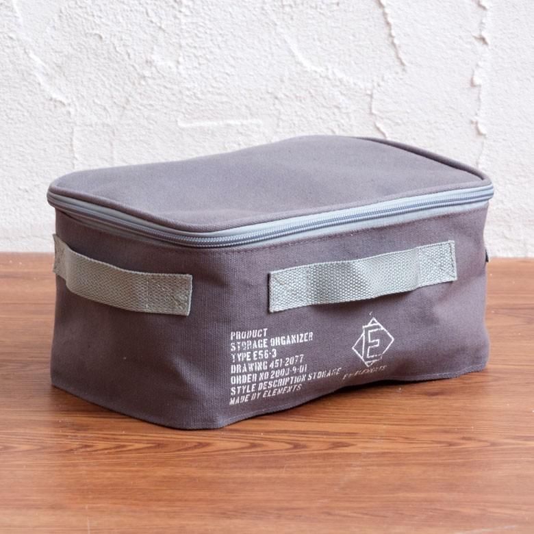 トラベルポーチ 収納ケース 収納ボックス カラーボックス メンズ 収納 布製 整理 蓋つき ふた付 小物 おしゃれ かご インナーボックス ファブリック 66524 | ブランド登録なし | 13