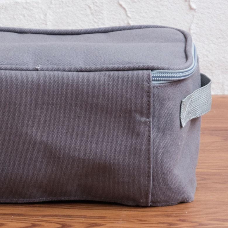 トラベルポーチ 収納ケース 収納ボックス カラーボックス メンズ 収納 布製 整理 蓋つき ふた付 小物 おしゃれ かご インナーボックス ファブリック 66524 | ブランド登録なし | 14