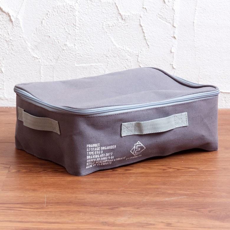 トラベルポーチ 収納 ケース 収納ボックス カラーボックス メンズ 収納 布製 整理 蓋つき ふた付 小物 おしゃれ かご インナーボックス ファブリック 66525 | ブランド登録なし | 12