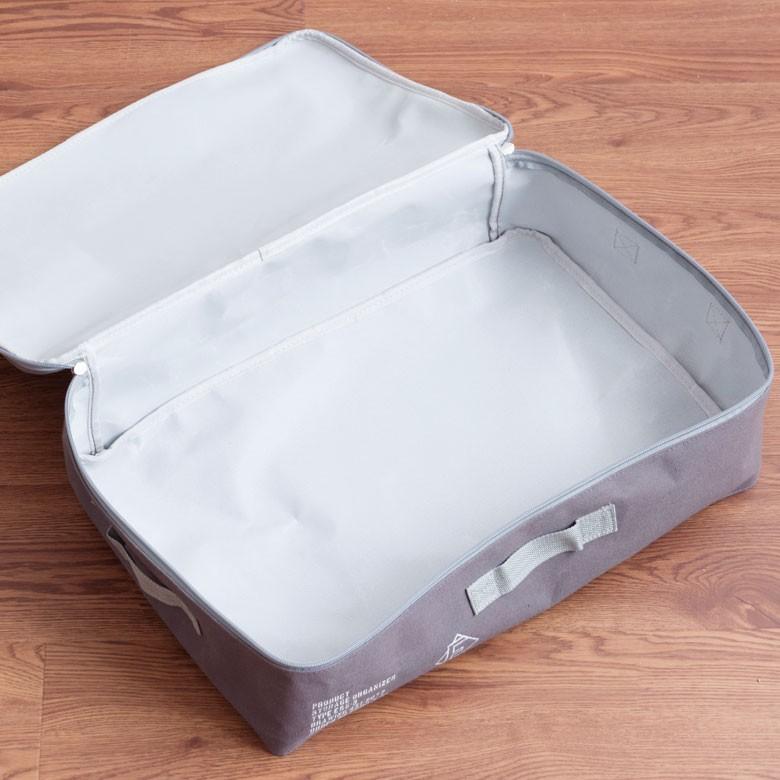 トラベルポーチ 収納 ケース 収納ボックス カラーボックス メンズ 収納 布製 整理 蓋つき ふた付 小物 おしゃれ かご インナーボックス ファブリック 66526 | ブランド登録なし | 11