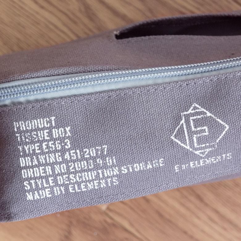 ティッシュカバー 車内 吊り下げ かわいい ティッシュボックス ミリタリー サープラス 軍モノ ステンシル キャンバス 壁掛け 車内用 66527 | ELEMENTS（インテリア） | 07