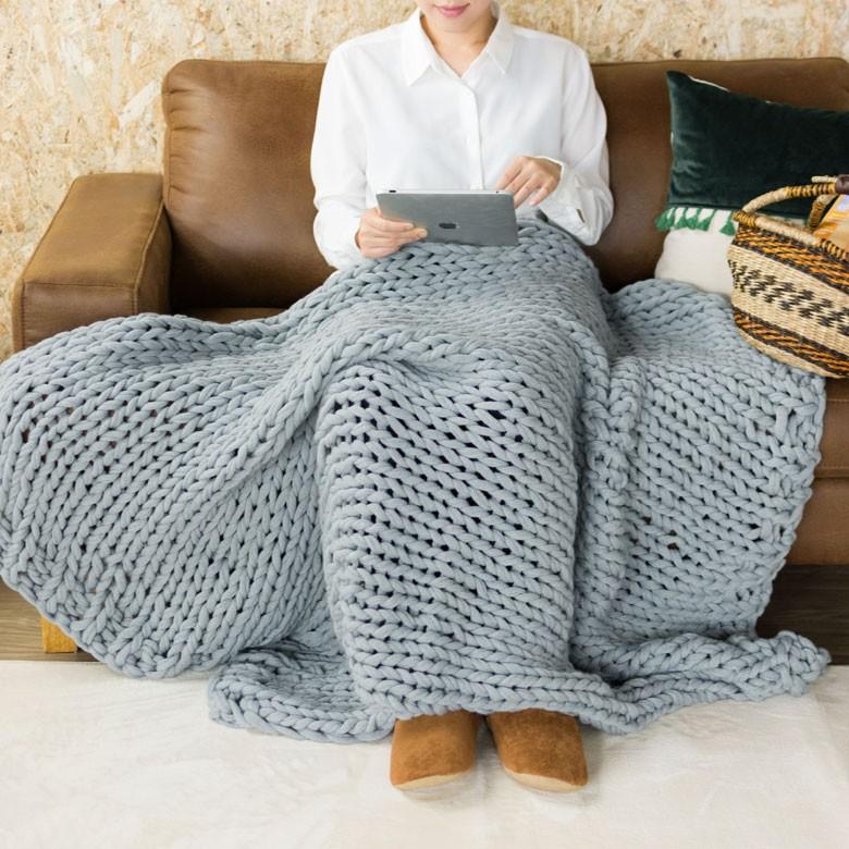 ひとみっちさま専用✩.*˚手編みブランケット☆ティファニー