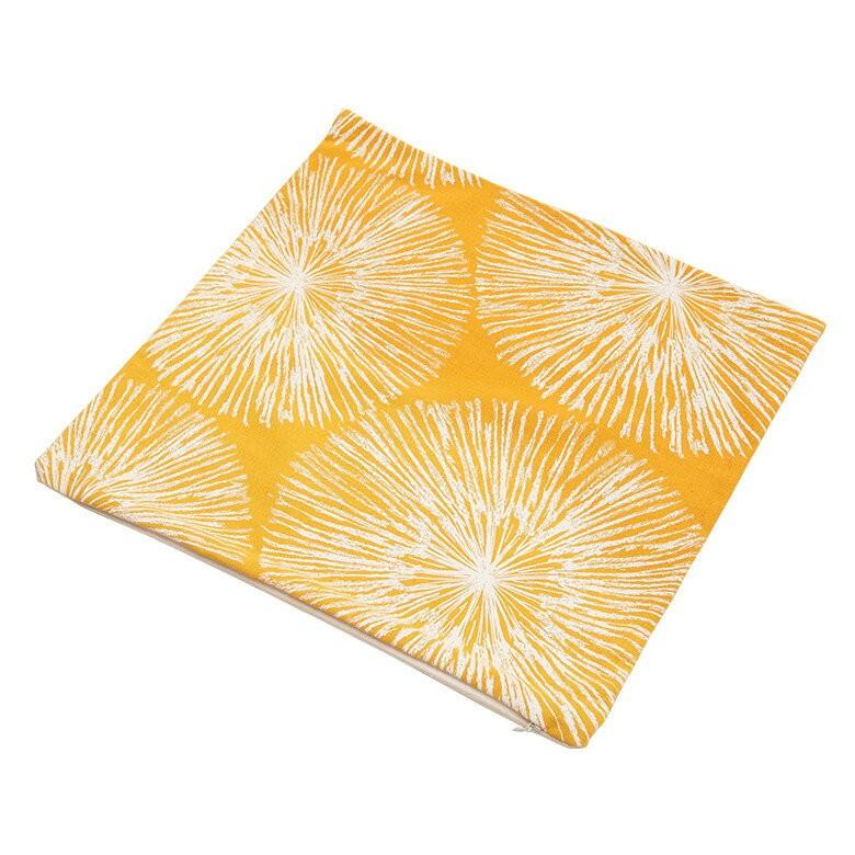 クッションカバー タンポポ 約45×45cm クッション おしゃれ 北欧 マリン リゾート かわいい 正方形 四角 45角 腰あて ピロークッション ファブリック 66554 | ブランド登録なし | 06