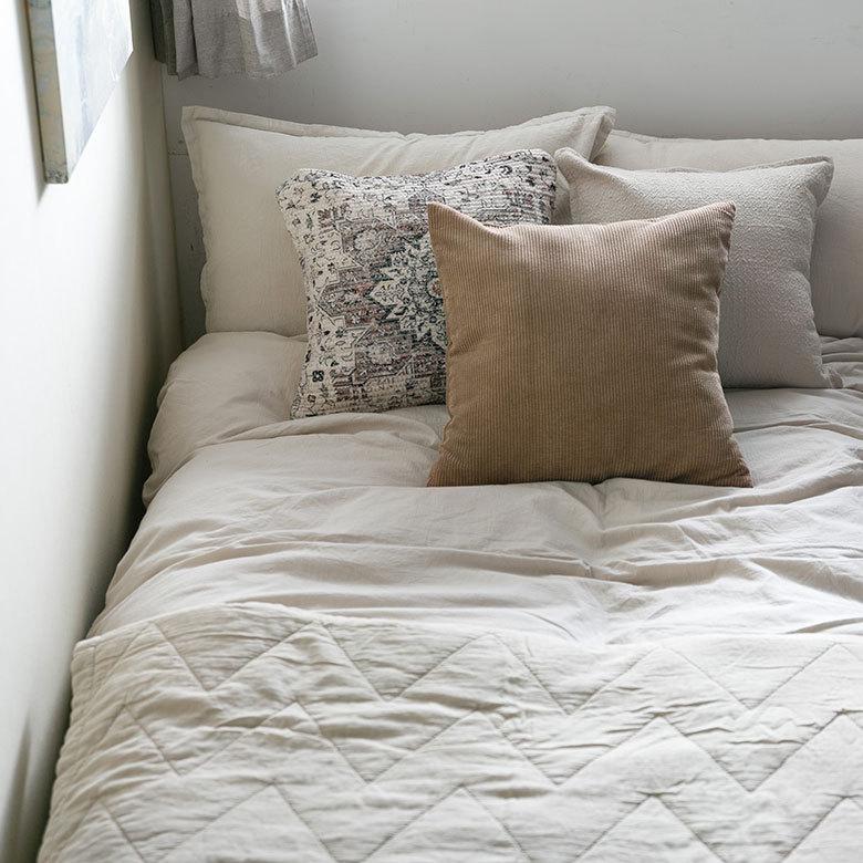 メール便対応 クッション カバー コーデュロイ 洗濯可 洗える シンプル 無地 おしゃれ  春 夏 秋 冬 ナチュラル 北欧 西海岸 ハワイアン リゾート 66570 | ブランド登録なし | 08