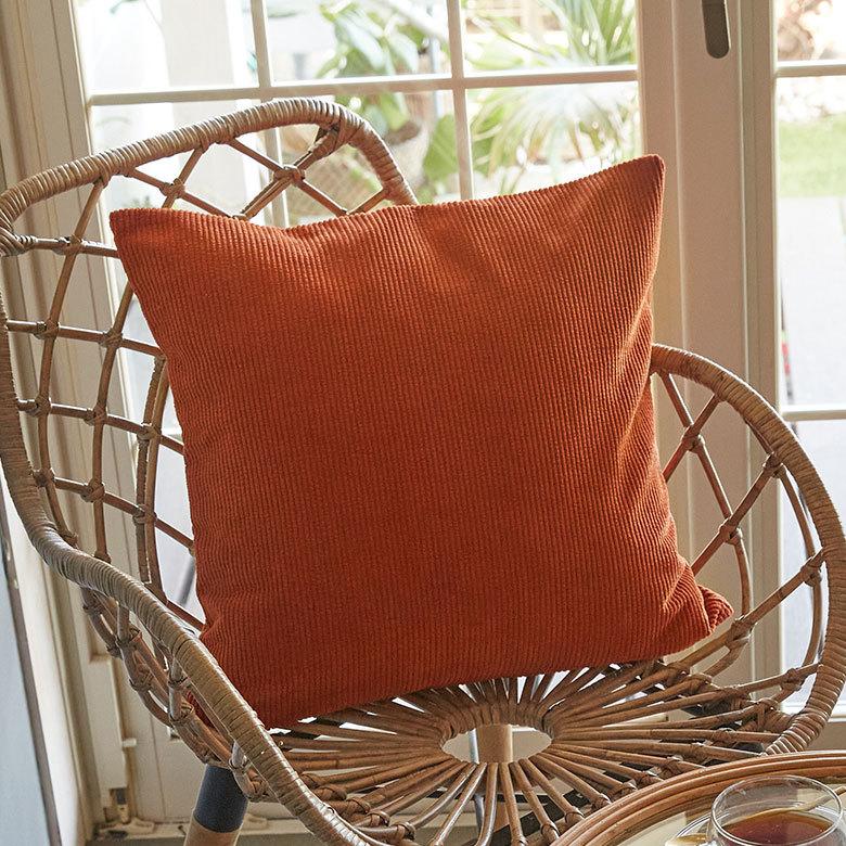 メール便対応 クッション カバー コーデュロイ 洗濯可 洗える シンプル 無地 おしゃれ  春 夏 秋 冬 ナチュラル 北欧 西海岸 ハワイアン リゾート 66570 | ブランド登録なし | 11