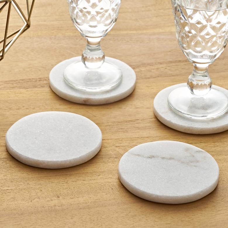 プレースマット コースター ランチョンマット 大理石 おしゃれ アジアン 小さい ラウンド ナチュラル デザートマット キッチン用品 66580-1pc | ELEMENTS（インテリア） | 07