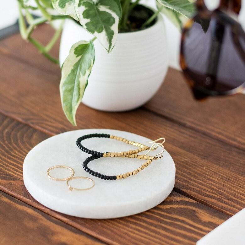 プレースマット コースター ランチョンマット 大理石 おしゃれ アジアン 小さい ラウンド ナチュラル デザートマット 4枚セット キッチン用品 66580 | ELEMENTS（インテリア） | 02