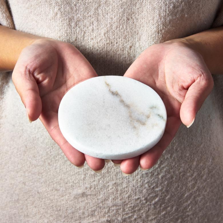 プレースマット コースター ランチョンマット 大理石 おしゃれ アジアン 小さい ラウンド ナチュラル デザートマット 4枚セット キッチン用品 66580 | ELEMENTS（インテリア） | 03