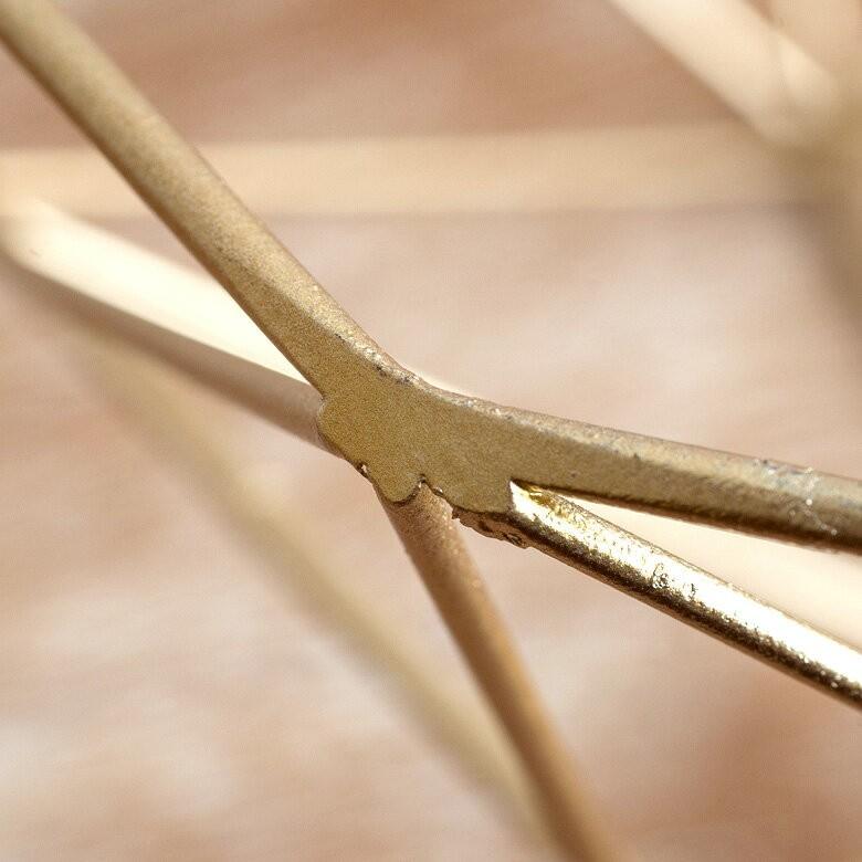 ワイヤーバスケット ワイヤーボウル おしゃれ ゴールド 収納 小物入 収納かご お菓子入れ 果物かご トレイ キッチン ダイニング リビング ベッドサイド 66581 | ELEMENTS（インテリア） | 10