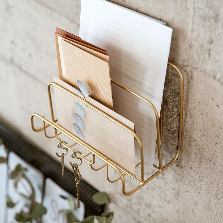 ELEMENTS レターホルダー ファイルスタンド マガジンラック