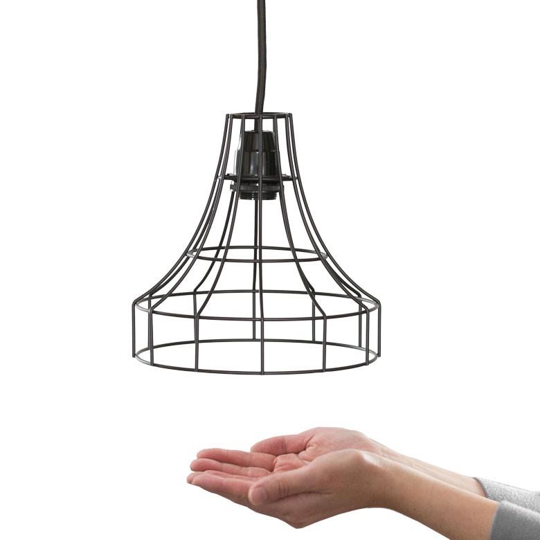 ワイヤー ランプシェード ペンダントライト led E26 レトロ 北欧