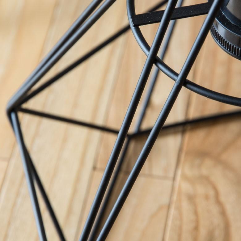 ワイヤー ランプシェード ペンダントライト E26 レトロ 北欧 ダイヤモンド ブラック 照明 器具 おしゃれ リビング ダイニング キッチン 1灯 カフェ風 66609 | ELEMENTS（インテリア） | 08