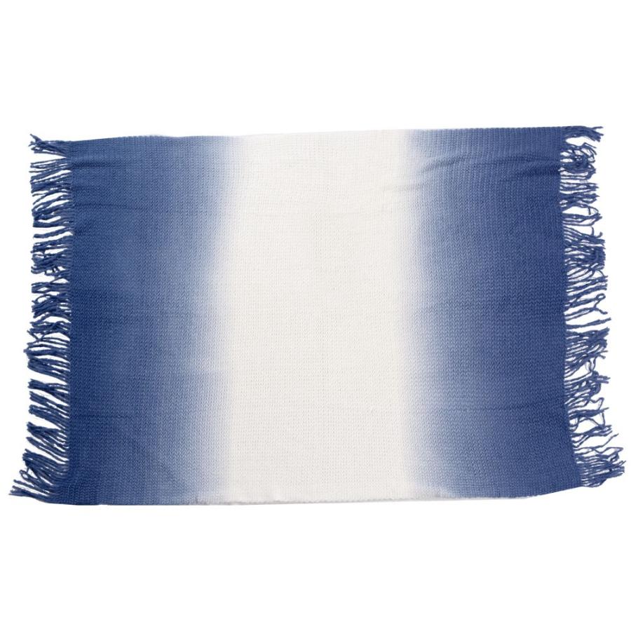 グラデーションブランケット 約100×140cm ブランケット 膝掛け ひざ掛け 毛布 大判 フリンジ おしゃれ 冬 肩掛 ふんわり ポンチョ 66612 | ブランド登録なし | 17