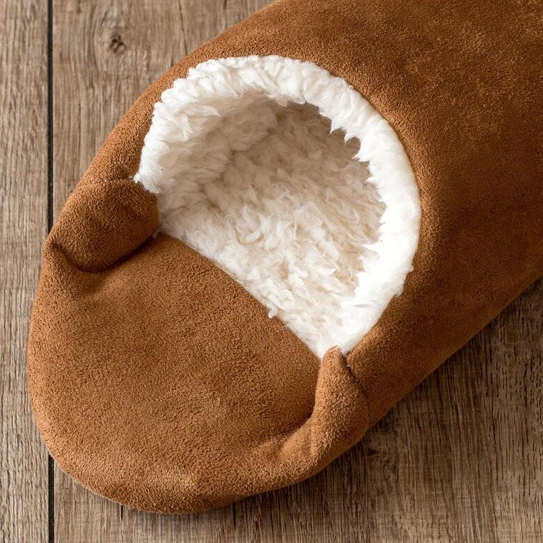 スリッパ ルームシューズ ボア 室内履き ムートン ブルー ベージュ ブラウン ピンク 無地 レディース メンズ シンプル おしゃれ かわいい 66627 | ELEMENTS（インテリア） | 12