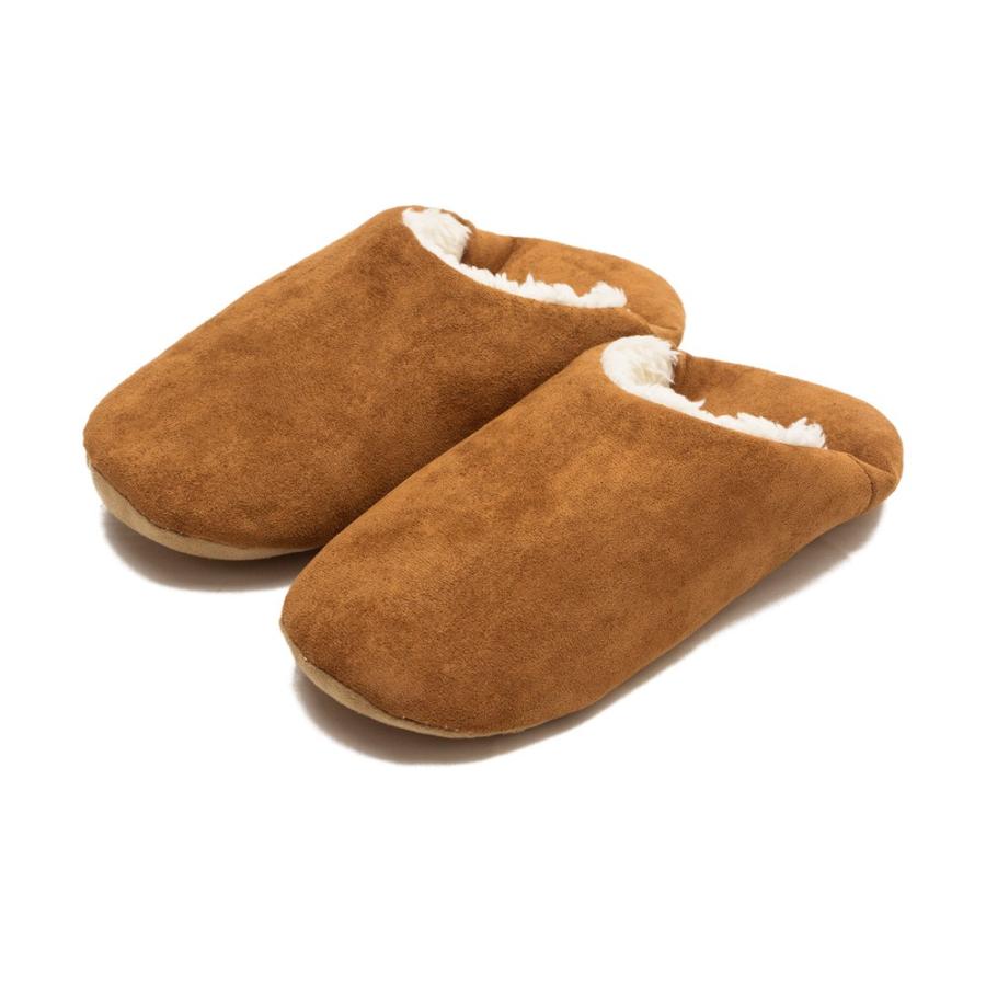 スリッパ ルームシューズ ボア 室内履き ムートン ブルー ベージュ ブラウン ピンク 無地 レディース メンズ シンプル おしゃれ かわいい 66627 | ELEMENTS（インテリア） | 16