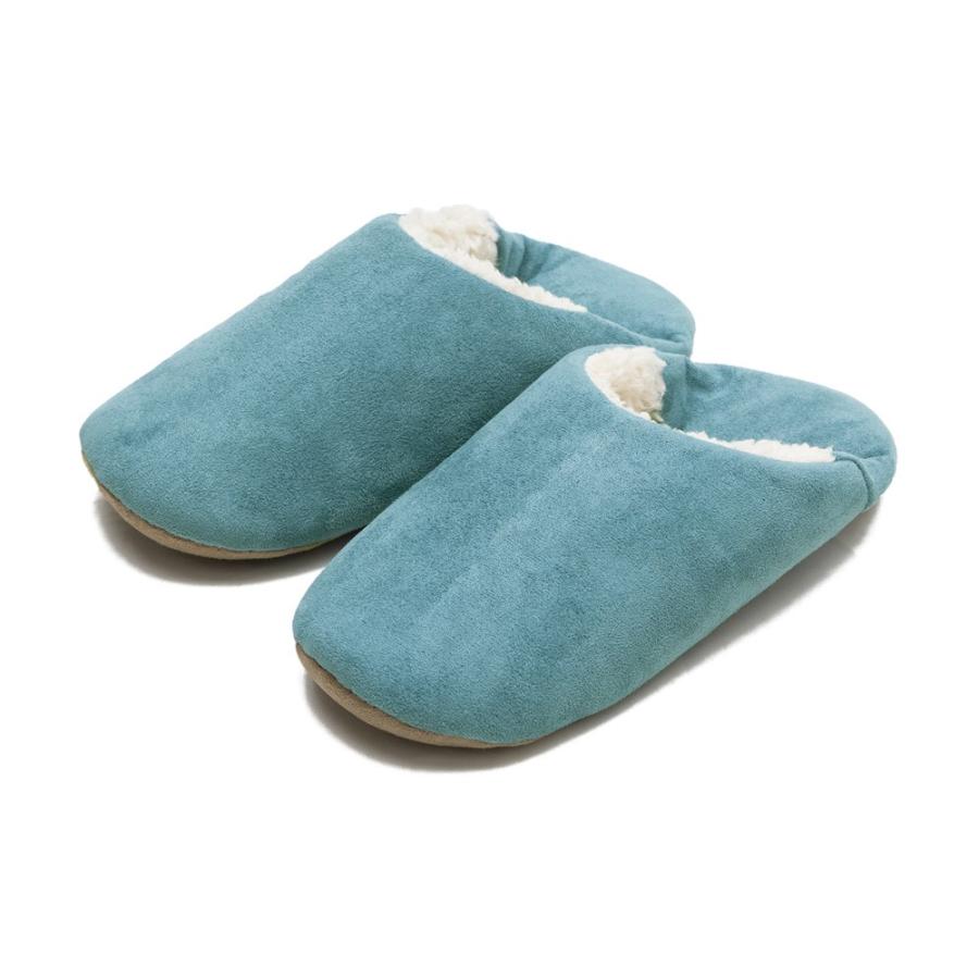 スリッパ ルームシューズ ボア 室内履き ムートン ブルー ベージュ ブラウン ピンク 無地 レディース メンズ シンプル おしゃれ かわいい 66627 | ELEMENTS（インテリア） | 18