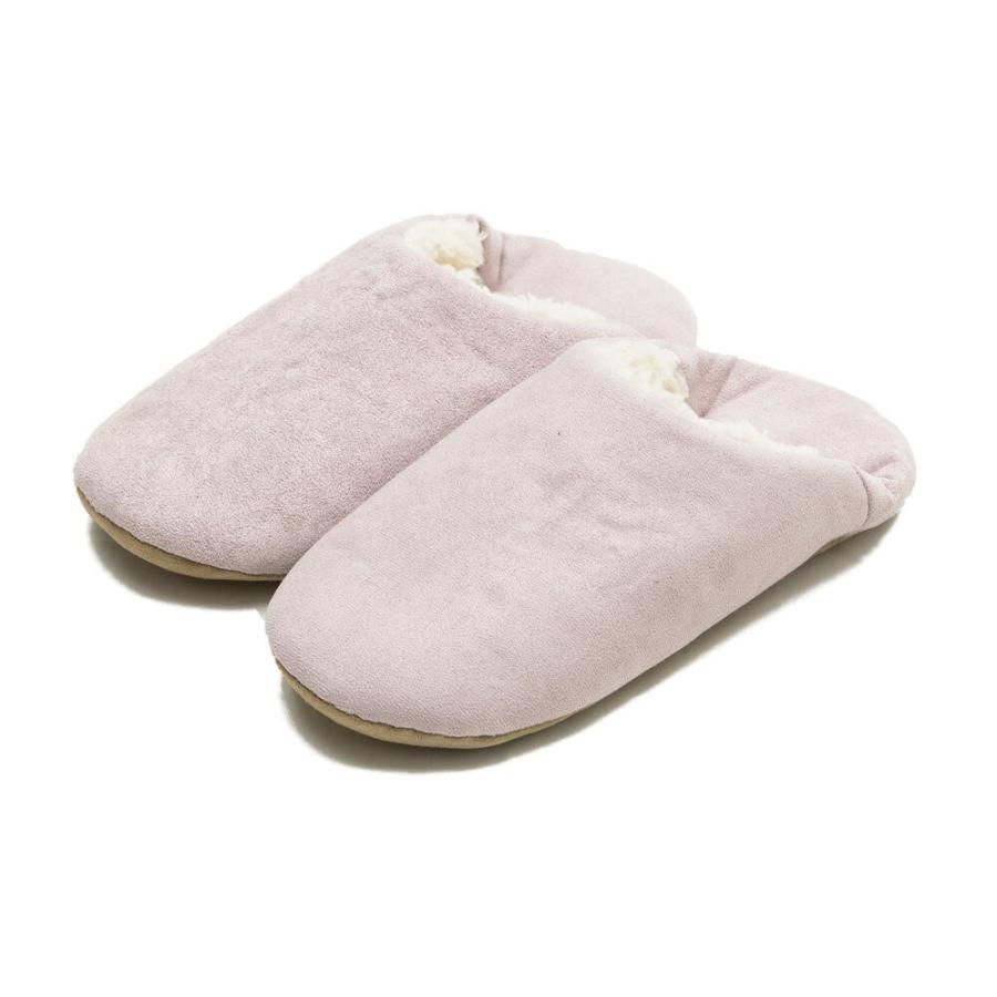 スリッパ ルームシューズ ボア 室内履き ムートン ブルー ベージュ ブラウン ピンク 無地 レディース メンズ シンプル おしゃれ かわいい 66627 | ELEMENTS（インテリア） | 19