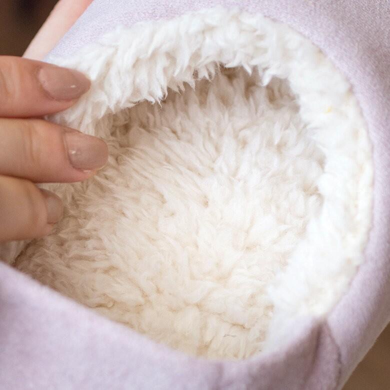 スリッパ ルームシューズ ボア 室内履き ムートン ブルー ベージュ ブラウン ピンク 無地 レディース メンズ シンプル おしゃれ かわいい 66627 | ELEMENTS（インテリア） | 02