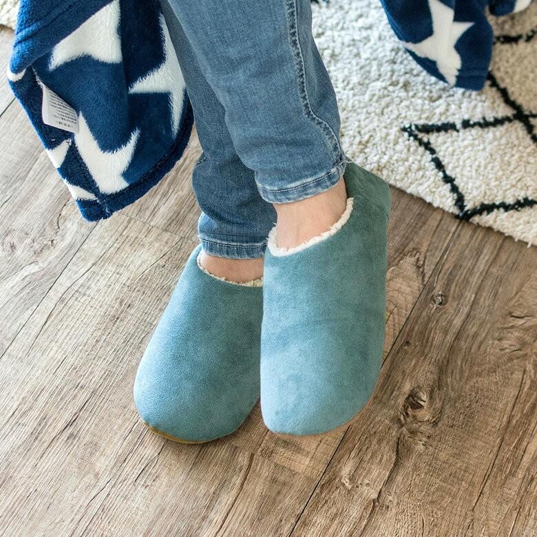 スリッパ ルームシューズ ボア 室内履き ムートン ブルー ベージュ ブラウン ピンク 無地 レディース メンズ シンプル おしゃれ かわいい 66627 | ELEMENTS（インテリア） | 04