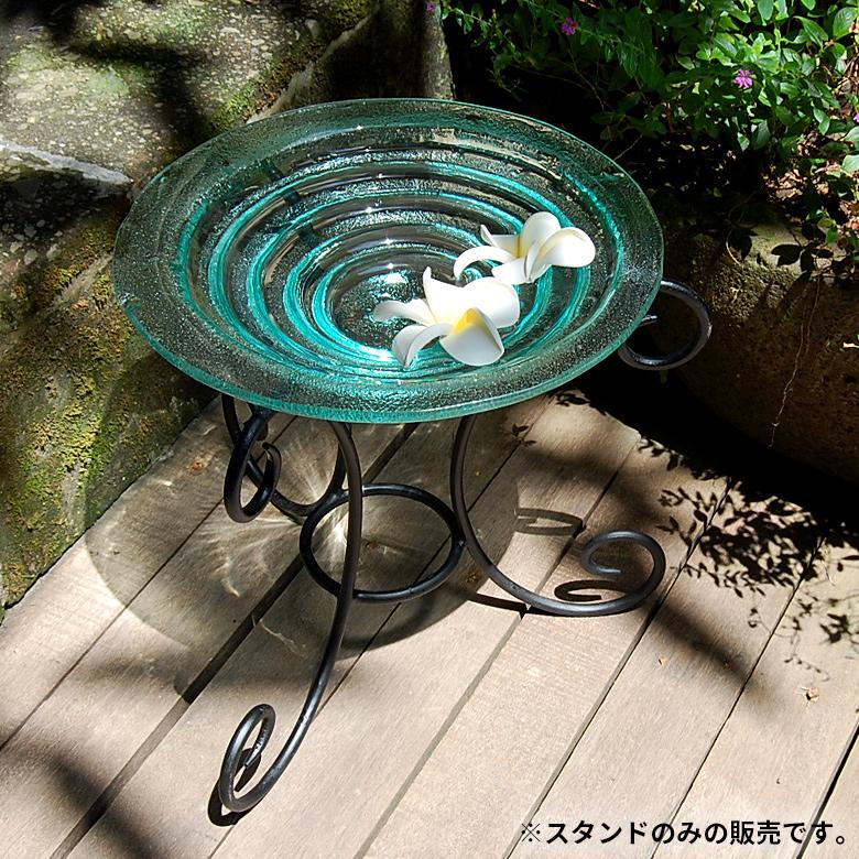 ガラスの水盤用スタンド Lサイズ 雑貨 アジア雑貨 アジアン雑貨 新生活のアジアンインテリア アジア工房 おしゃれ 66656 | ブランド登録なし | 04