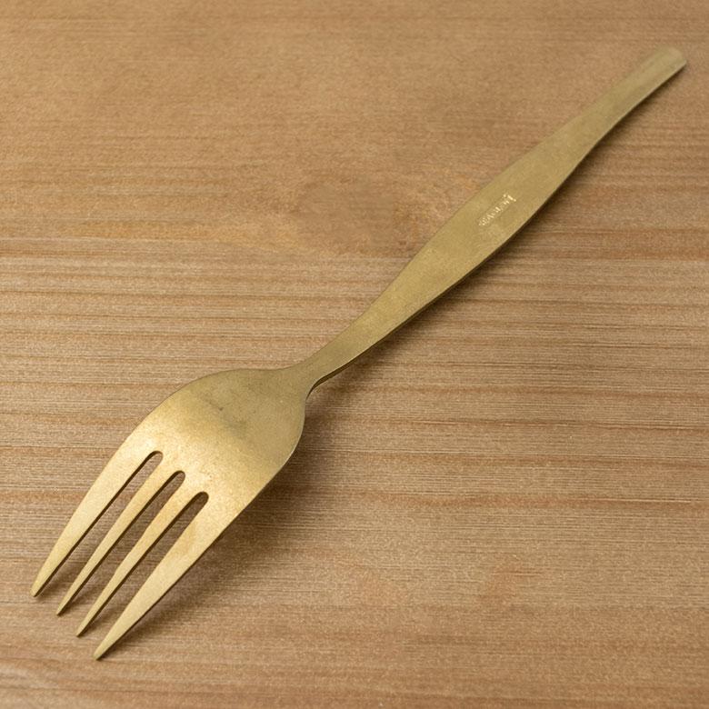 フォーク ディナーフォーク マット ゴールド色 金色 つや消し ステンレス テーブルセッティング ヴェリーノ キッチン用品 66658 | ELEMENTS（インテリア） | 17