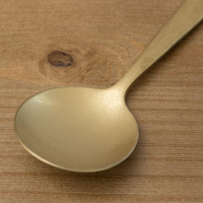 スプーン スープスプーン マット ゴールド色 金色 つや消し ステンレス テーブルセッティング ヴェリーノ キッチン用品 結婚祝 食洗機対応 66664 | ブランド登録なし | 11