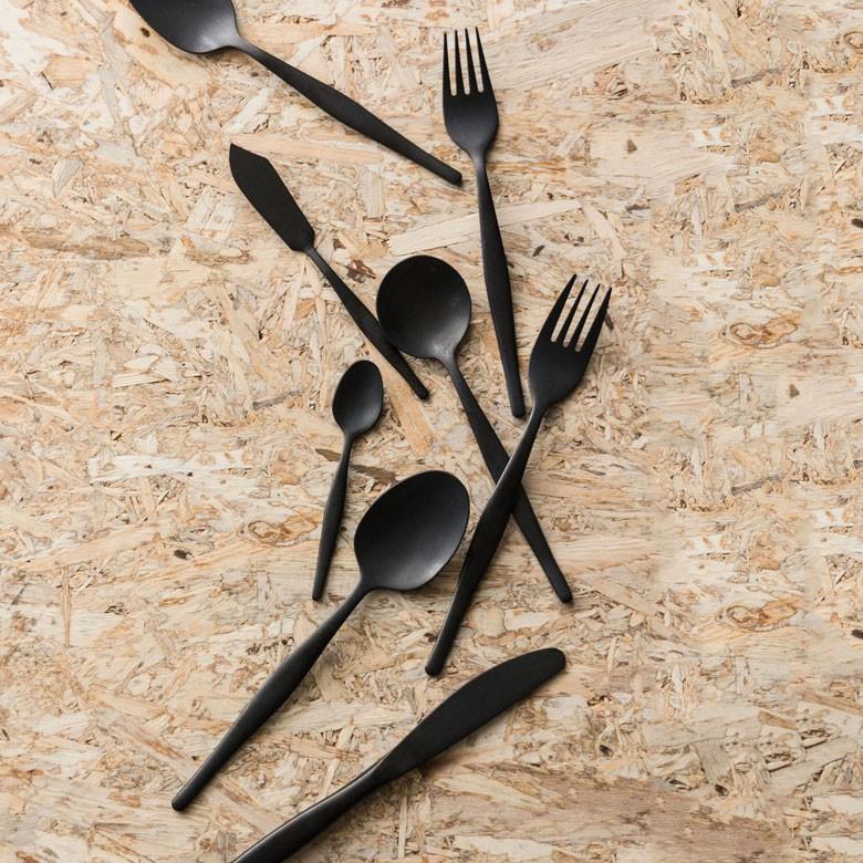 フォーク ディナーフォーク マット ブラック 黒 つや消し ステンレス テーブルセッティング ヴェリーノ キッチン用品 結婚祝 食洗機対応 66666 | ブランド登録なし | 05