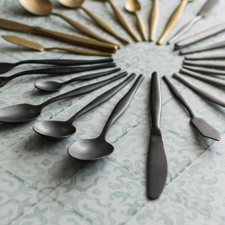 ナイフ テーブルナイフ ディナーナイフ マット ブラック 黒 つや消し ステンレス テーブルセッティング ヴェリーノ キッチン用品 結婚祝 食洗機対応 66667 | ブランド登録なし | 06