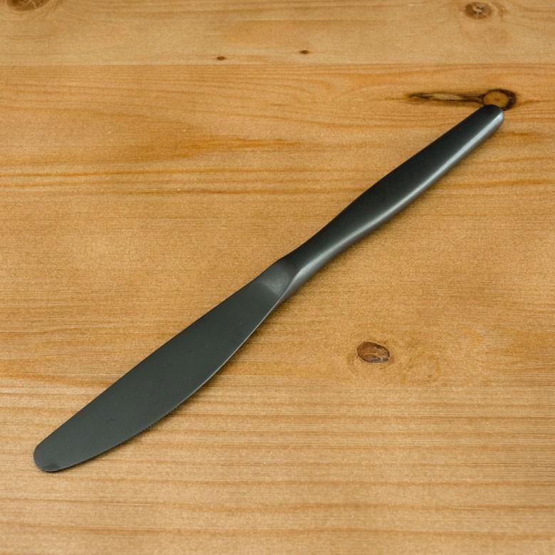 ナイフ テーブルナイフ ディナーナイフ マット ブラック 黒 つや消し ステンレス テーブルセッティング ヴェリーノ キッチン用品 結婚祝 食洗機対応 66667 | ブランド登録なし | 08