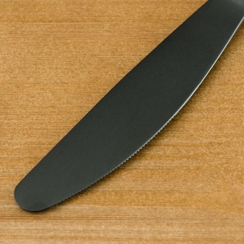 ナイフ テーブルナイフ ディナーナイフ マット ブラック 黒 つや消し ステンレス テーブルセッティング ヴェリーノ キッチン用品 結婚祝 食洗機対応 66667 | ブランド登録なし | 09