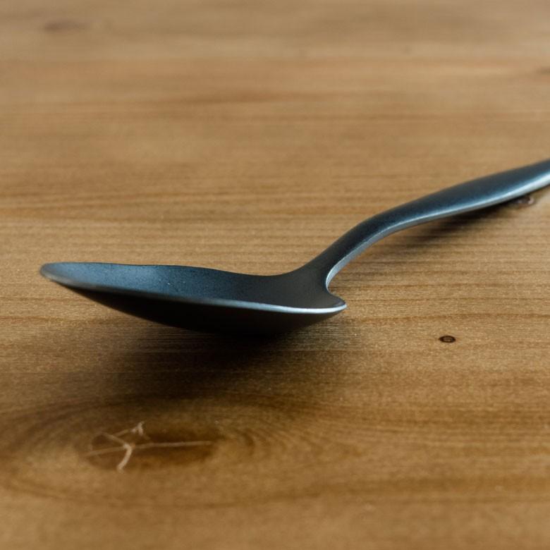 スプーン ディナースプーン マット ブラック 黒 つや消し ステンレス テーブルセッティング ヴェリーノ キッチン用品 結婚祝 食洗機対応 66668 | ブランド登録なし | 10