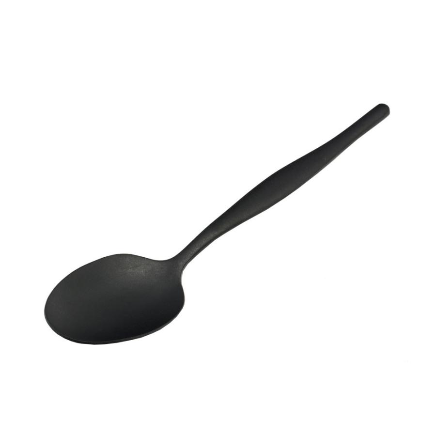 スプーン ディナースプーン マット ブラック 黒 つや消し ステンレス テーブルセッティング ヴェリーノ キッチン用品 結婚祝 食洗機対応 66668 | ブランド登録なし | 12