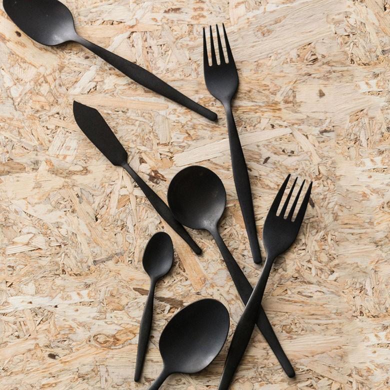 フォーク デザートフォーク マット ブラック 黒 つや消し ステンレス テーブルセッティング ヴェリーノ キッチン用品 結婚祝 食洗機対応 66669 | ブランド登録なし | 05