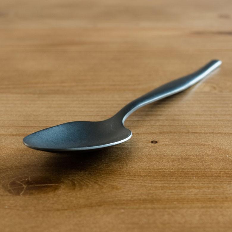 スプーン デザートスプーン マット ブラック 黒 つや消し ステンレス テーブルセッティング ヴェリーノ キッチン用品 66670 | ブランド登録なし | 10