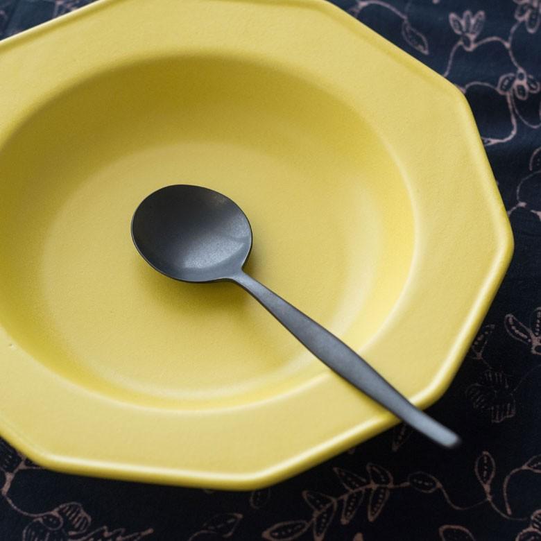 スプーン スープスプーン マット ブラック 黒 つや消し ステンレス テーブルセッティング ヴェリーノ キッチン用品 結婚祝 食洗機対応 66672 | ブランド登録なし | 07