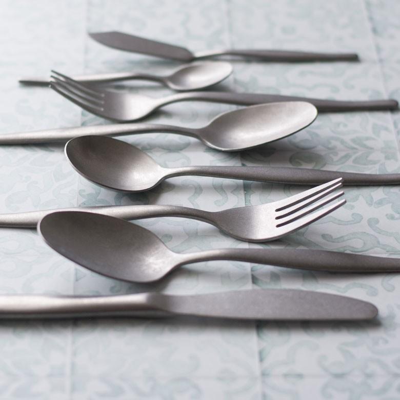 フォーク ディナーフォーク マット シルバー色 銀色 つや消し ステンレス テーブルセッティング ヴェリーノ キッチン用品 結婚祝 食洗機対応 66674 | ブランド登録なし | 08