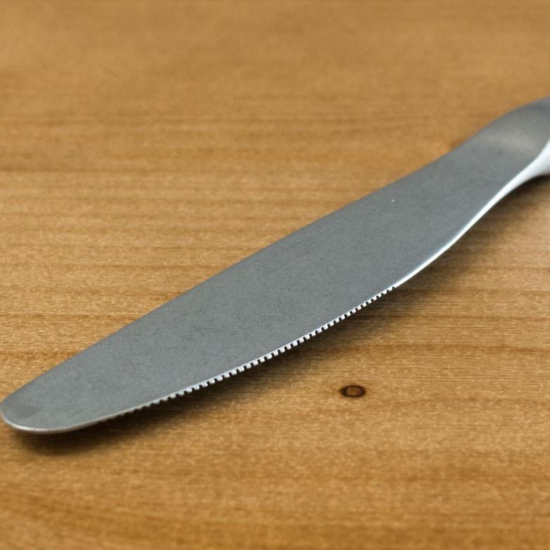 ナイフ テーブルナイフ ディナーナイフ マット シルバー色 銀色 つや消し ステンレス テーブルセッティング ヴェリーノ キッチン用品 結婚祝 食洗機対応 66675 | ブランド登録なし | 10