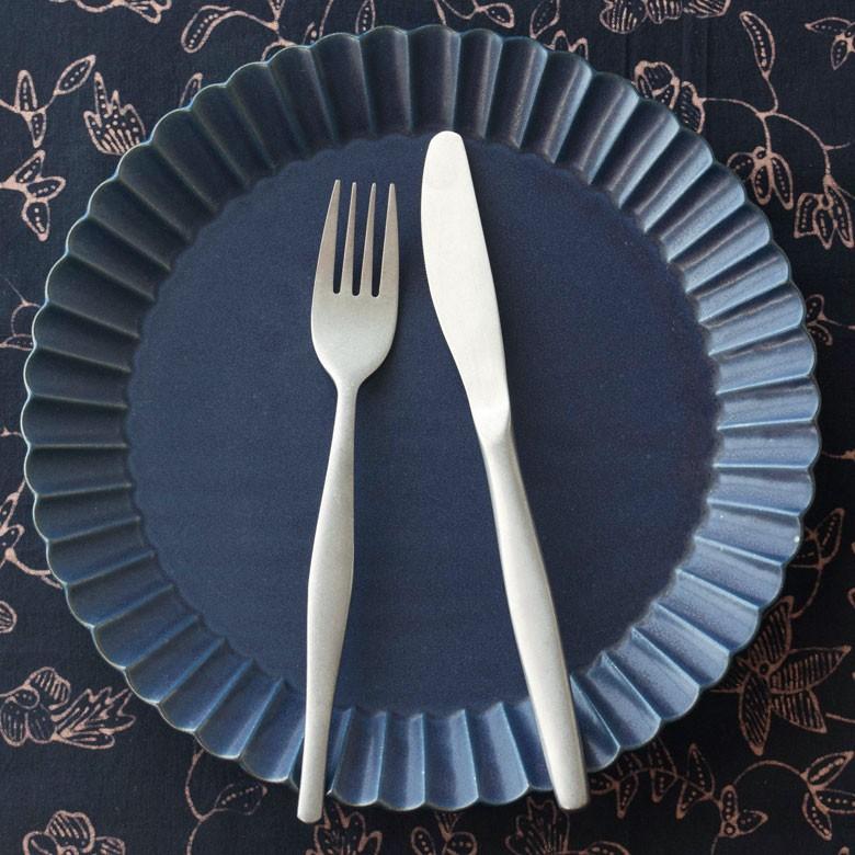 ナイフ テーブルナイフ ディナーナイフ マット シルバー色 銀色 つや消し ステンレス テーブルセッティング ヴェリーノ キッチン用品 結婚祝 食洗機対応 66675 | ブランド登録なし | 02