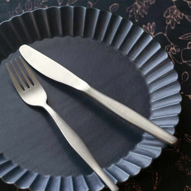 ナイフ テーブルナイフ ディナーナイフ マット シルバー色 銀色 つや消し ステンレス テーブルセッティング ヴェリーノ キッチン用品 結婚祝 食洗機対応 66675 | ブランド登録なし | 04