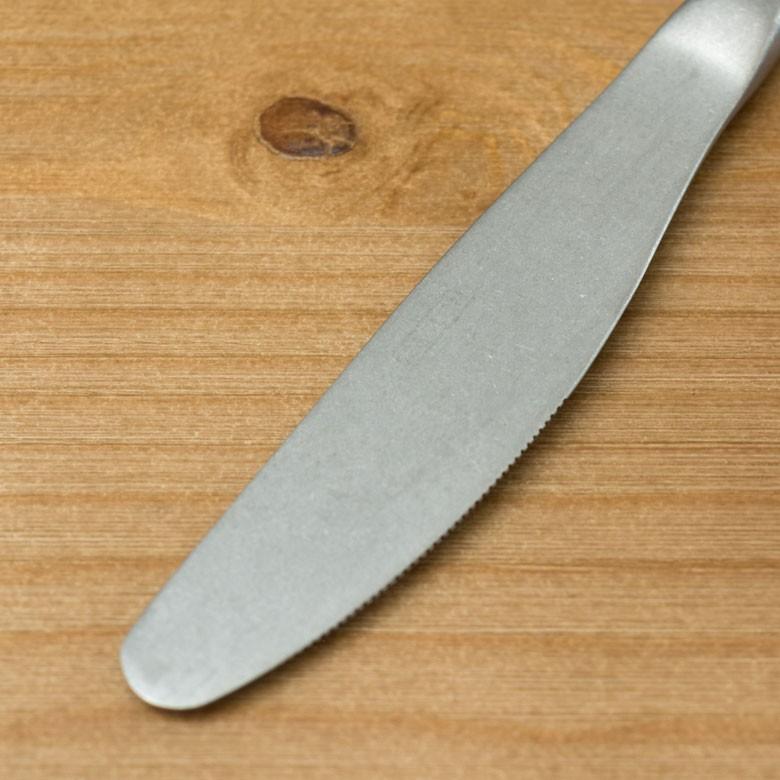 ナイフ テーブルナイフ ディナーナイフ マット シルバー色 銀色 つや消し ステンレス テーブルセッティング ヴェリーノ キッチン用品 結婚祝 食洗機対応 66675 | ブランド登録なし | 09